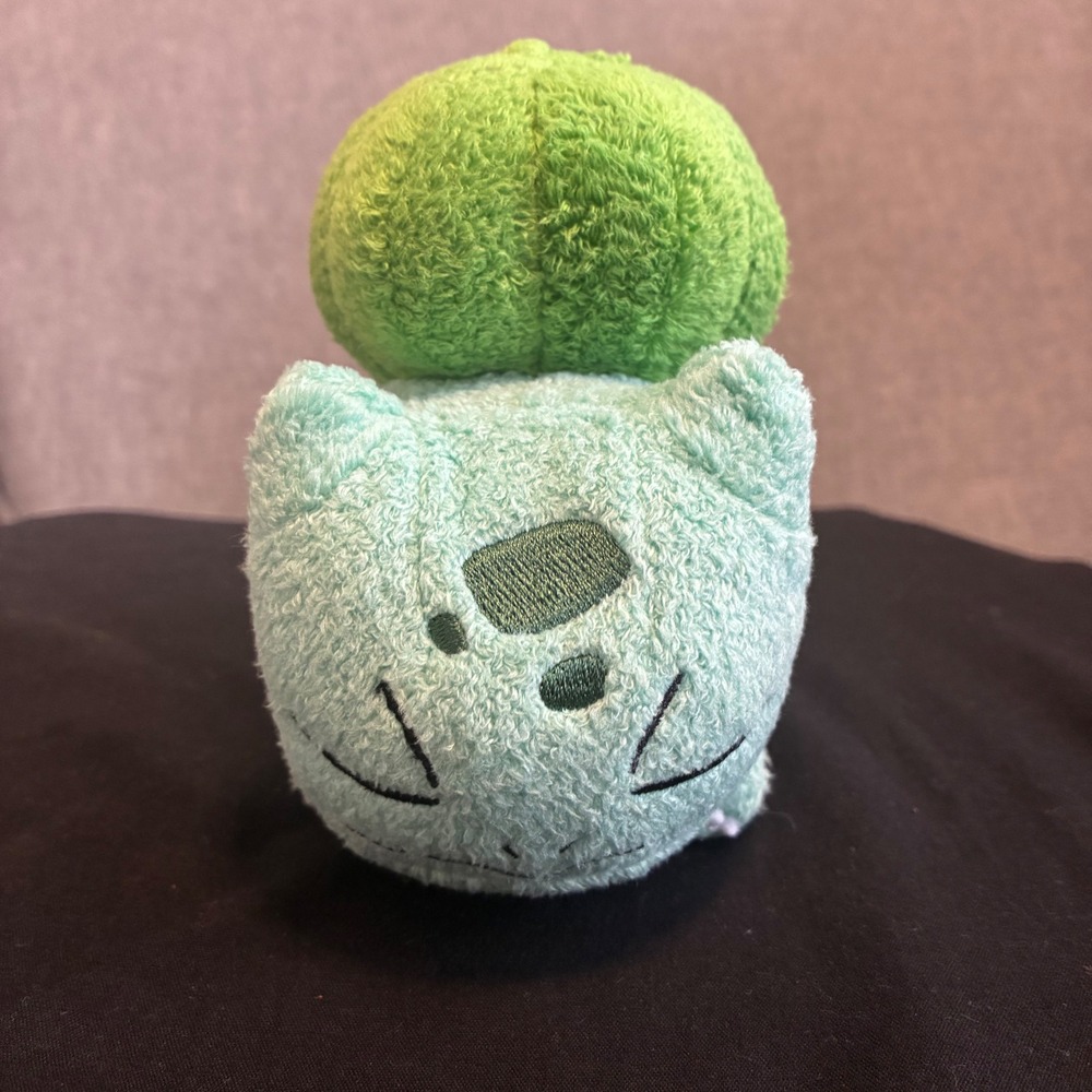 Pokémon Bulbasaur Plush Toy Unisex 5in Teal Green Jazwares‎ Sleeping